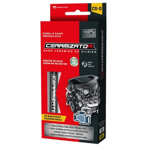 CERAMIZATOR DIESEL - DO SILNIKÓW DIESLA REGENERUJE