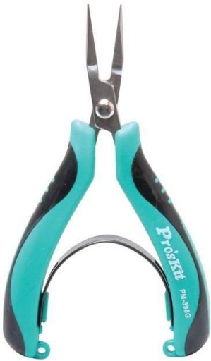 Szczypce proste precyzyjne, Proskit, PM-396G