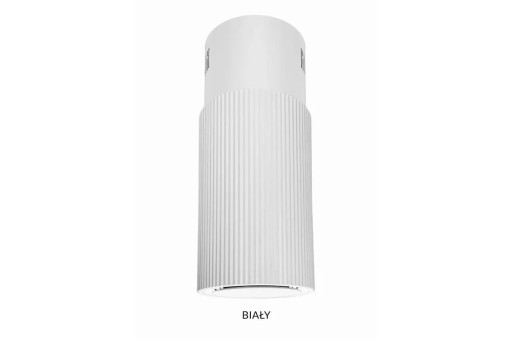CIARKO OKAP WYSPOWY MONOGRAM W WHITE