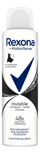 Rexona Dezodorant spray Black & White 150ml