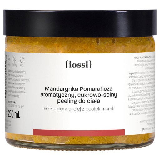 IOSSI PEELING UJĘDRNIAJĄCY DO CIAŁA MANDARYNKA