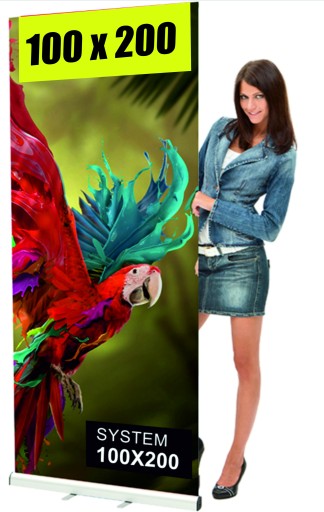 Rollup ROLL-UP ROLLAP ROLAP100x200 JAKOŚĆ HPLATEX