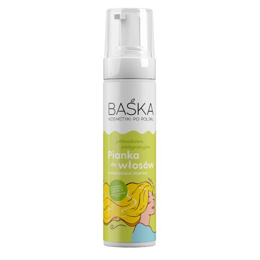 BAŚKA Jabłuszkowa Pianka do włosów objętość 200ml
