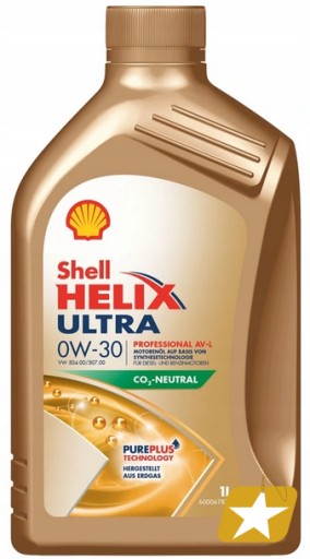 SHELL HELIX ULTRA PROFESSIONAL AV-L 0W30 1L