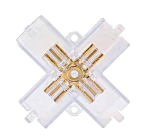 ZŁĄCZKA HEXAGON OŚWIETLENIE LED W KSZTAŁCIE LITERY X