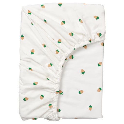IKEA prześcieradło z gumką 90x200cm 100% BAWEŁNA