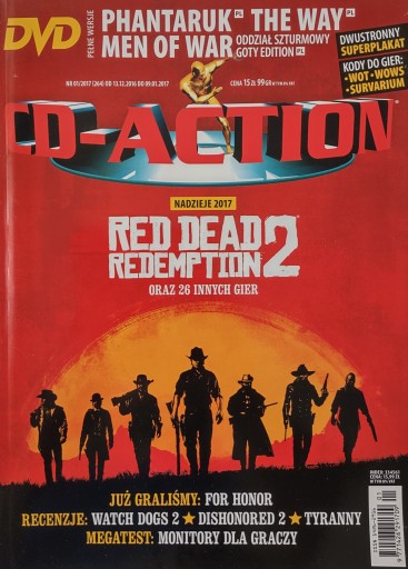 CD-Action 1 / 2017 z płytą cd