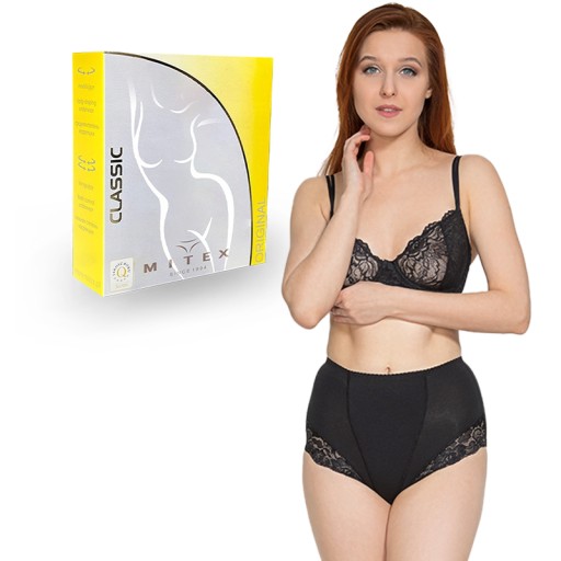 Majtki Figi Mitex Ela czarne 6XL