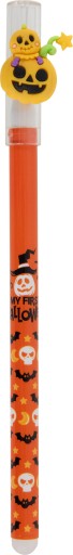 Wymazywalny długopis STRIGO Halloween, niebieski wymazywalny tusz