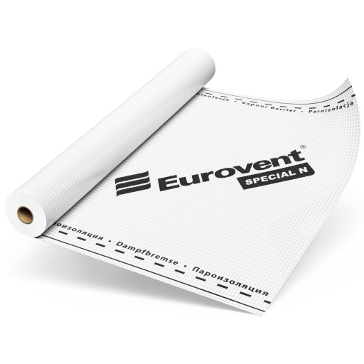 FOLIA PAROIZOLACYJNA ZBROJONA PODDASZE PAROIZOLACJA EUROVENT SPECIAL N 110g