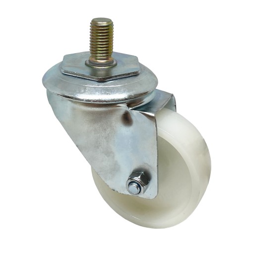 Koło obrotowe 80mm/120kg skrętne ze śrubą 5/8”