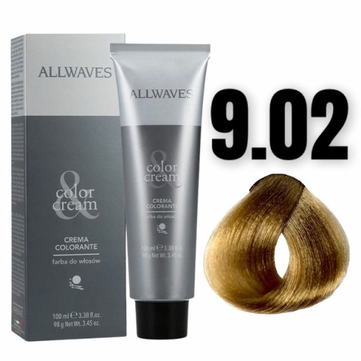 ALLWAVES Color Cream 9.02 100ml farba do włosów
