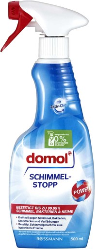 DOMOL PŁYN ŚRODEK NA PLEŚŃ GRZYB GRZYBY USUWANIE GRZYBA 500 ml Z NIEMIEC DE