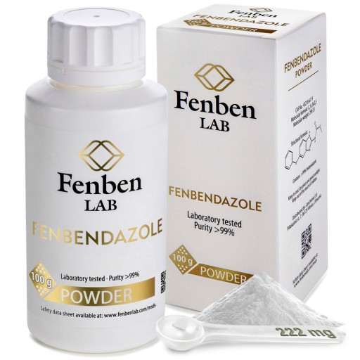 Fenbendazol 100g proszek, obj. > 99% Laboratorium Fenben