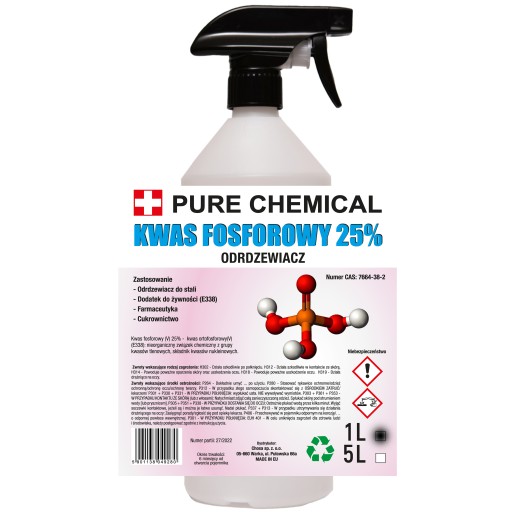 KWAS FOSFOROWY 25% 1L