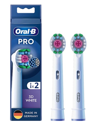 2x KOŃCÓWKI ORAL-B EB18pRB 3D WHITE Maximiser