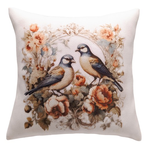 POSZEWKA dekoracyjna Boho kwiaty wianek wiosenna wiosna w.5 50x50 ASTO deco