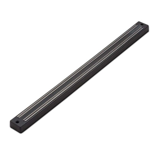 Listwa MAGNETYCZNA kuchenna do noży na noże przybory długa czarna 49 cm