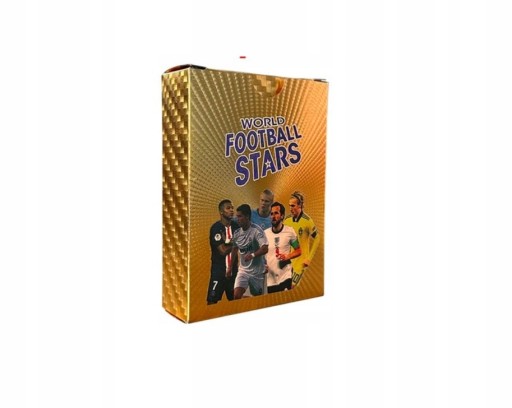 Kartki piłkarskie EURO 2024 WORLD FOOTBALL STARS 55 zst (Lewandowski, Kane)