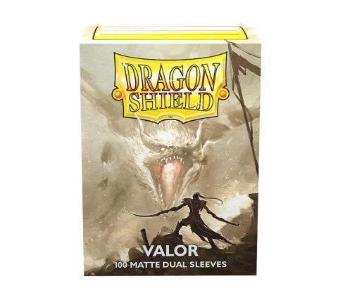 Protektory MATOWE Dual karty Dragon 100 szt Valor