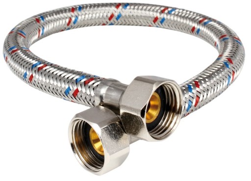 WĄŻ-WĘŻYK DN8 NAK-NAK 3/4''x3/4'' DŁUGOŚĆ 90cm
