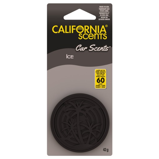 CALIFORNIA CAR SCENTS ZAPACH MĘSKICH PERFUM ICE