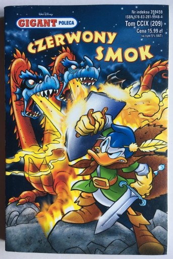 CZERWONY SMOK - KOMIKS GIGANT