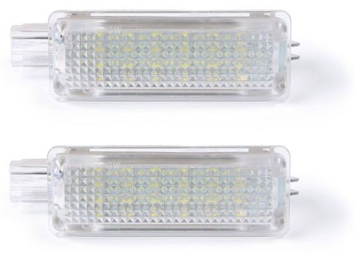OŚWIETLENIE LAMPKI LED WNĘTRZA AUTA SCHOWKA BAGAŻNIKA DRZWI FORD FOCUS KUGA