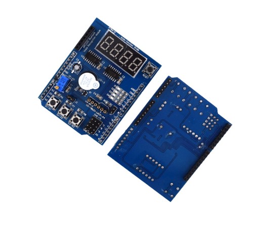 Wielofunkcyjny shield do UNO, MEGA z wyświetlaczem LED