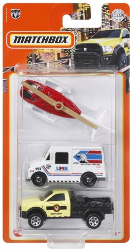 Zestaw pojazdów ZESTAW Matchbox C3713 MIX