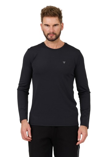 GUESS Czarny longsleeve New Tech Str T XL