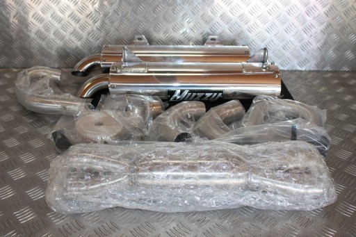 Układ wydechowy tłumiki chrom kolekt MUZZYS nowe POLARIS RZR XP 900 11 - 14