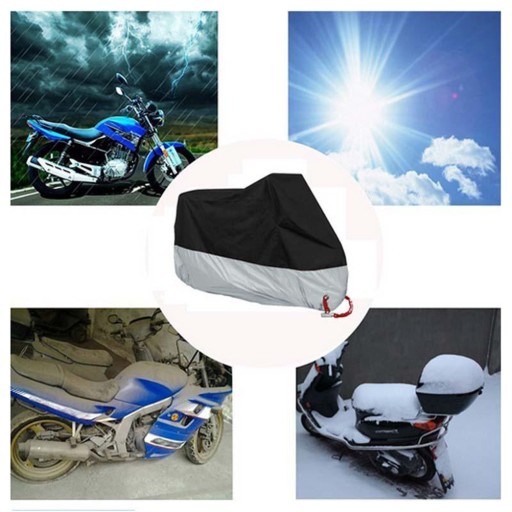 KRYJKO NA MOTOCYKL WODOODPORNE OCHRONA UV ROZMIAR L