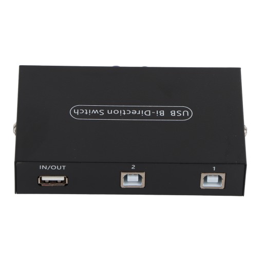 2/4 Port USB 2.0 Manual Sharing Switch Switcher Box for PC Printer Scanner