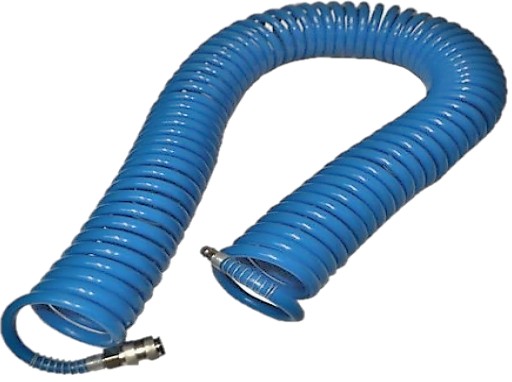 Pneumatyczny wąż spiralny 20m przewód 5x8mm PE