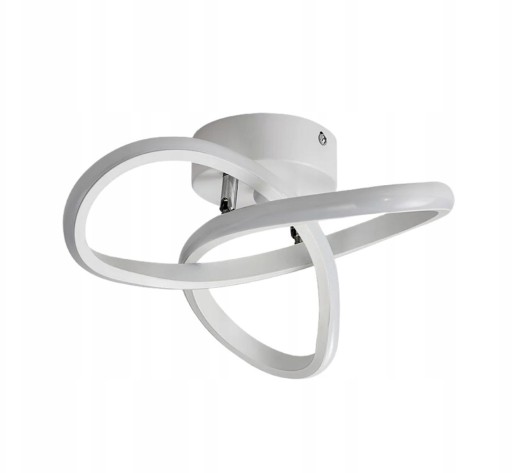 LAMPA SUFITOWA PLAFON LED BIAŁY LAMPA WISZACA 6500K NOWOCZESNA