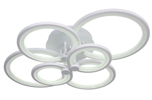 LAMPA SUFIT RING PLAFON okrąg żyrandol LED PILOT