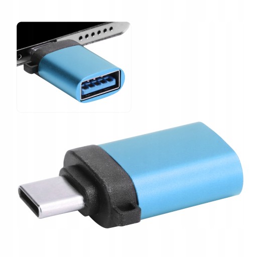 Adapter USB3.0 żeński na TypeC Konwerter