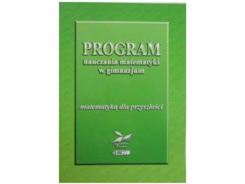 Program nauczania matematyki w gimnazjum. Matemat