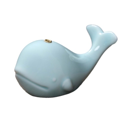 Ceramiczny uchwyt na kadzidło wieloryb Artcraft taca na kadzidełka