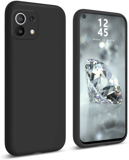 ETUI CASE SILICON DO XIAOMI 11 LITE 5G NE + SZKŁO