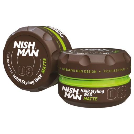 NISHMAN Pomada woskowa matująca 08 - 150ml