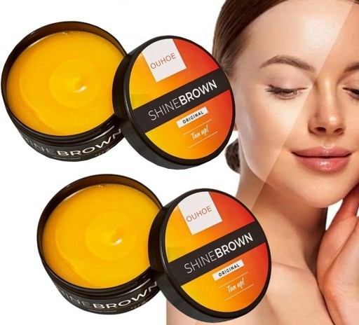 2x50g. SOFT BROWN KREM PRZYŚPIESZAJĄCY OPALANIE - BRĄZUJĄCY 100g.
