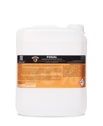 ODRDZEWIACZ FOSAL FOSOL 10L DZIAŁA W 15 MINUT