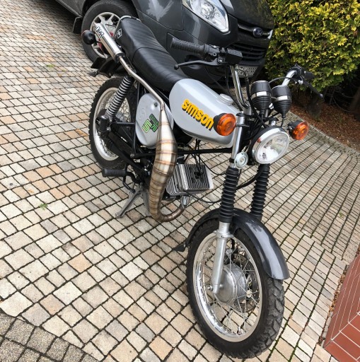Tłumik PLATEK RACING SIMSON S60-85 CROSS R JMP