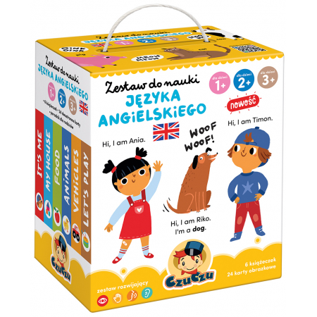 CzuCzu Zestaw do nauki języka angielskiego