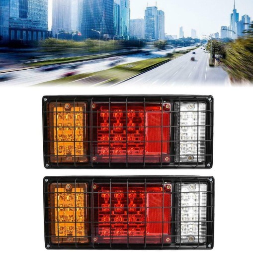 2x LAMPA TYLNA PRZYCZEPY ZESPOLONA LED DIODOWA