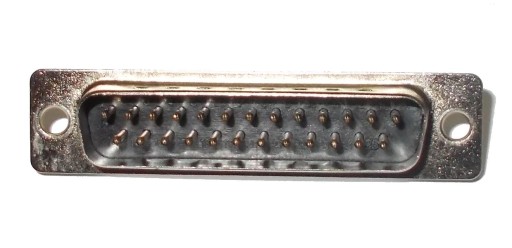 WTYK D-SUB 25PIN 4sztuki=5zł (0381)