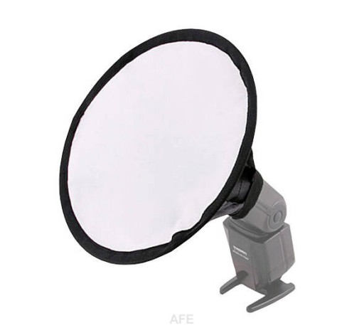 DYFUZOR SOFTBOX REPORTERSKI 20CM NA LAMPĘ BŁYSKOWĄ
