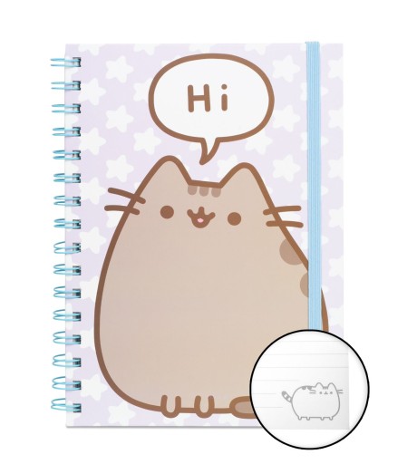 NOTATNIK ZESZYT PUSHEEN A5 KOŁOZESZYT PUSZIN NOTES